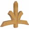 Ekena Millwork Davenport Rough Sawn Timber Gable Bracket, Western Red Cedar, 60"W x 38"H x 4"D x 6"F, 15/12 Pitch GBW060X38X0406DAV00RWR - alternate 2